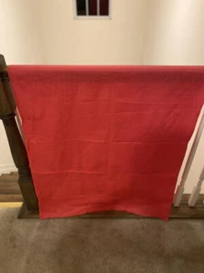 Vintage 1920er-30er Jahre einfarbiger rosa Baumwollstoff 3 Yd L x 32" B - Bild 1 von 4