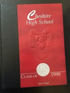 Anuario de escuela secundaria de Cheshire 1999 "Fiebre de Ram" 99 Cheshire, Connecticut CT - Imagen 1 de 7