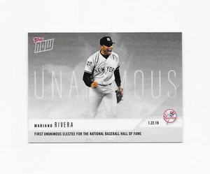 2019 Topps Now #OS64 Mariano Rivera MLB HALL OF FAME New York Yankees /2797 - Picture 1 of 3