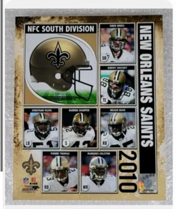 New Orleans Saints - 2010 Superbowl Champs - Key Players ( 8" x 10" Photo) - Picture 1 of 1