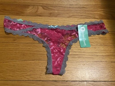 Tanga de encaje íntimo Honeydew para mujer talla mediana Foto 1 de 2