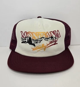 Sombrero de camionero Montana Naturally Inviting Snapback hecho en Estados Unidos - Imagen 1 de 21