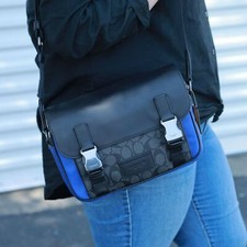 coach men's messenger bag sale