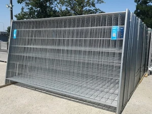TOP Bauzäune 450 lfm Bauzaun Baustellensicherung Mobilzaun LIEFERUNG KOSTENLOS - Bild 1 von 11