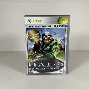 Halo: Combat Evolved, Platinum Hits (Microsoft Xbox, 2004) Complete CIB Tested - Picture 1 of 7