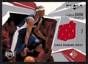 2003-04 Black Diamond Jerseys #BDLO Lamar Odom JERSEY RELIC - Picture 1 of 2