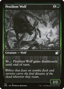 [MTG] Pestilent Wolf (192) (DBL) NM - Picture 1 of 1