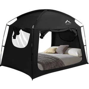 Bed Tent for Adult and Kids,Indoor Portable Light Reducing Twin Size Canopy T... - Picture 1 of 8