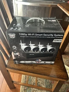 Night Owl Wireless Security Camera System System with 4 AC Wireless cameras - Picture 1 of 5