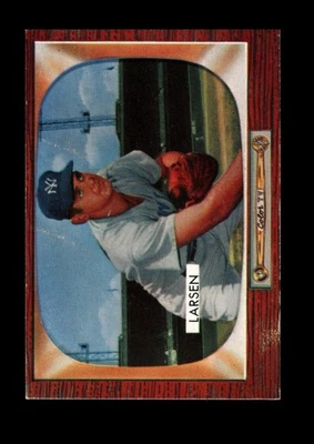 Bowman Set-Break 1955 # 67 Don Larsen baja calidad (arruga) *GMCARDS* Foto 1 de 2