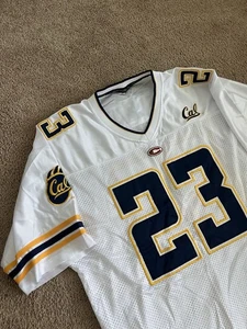 California Bears Football Jersey White Mens 2XL XXL Colosseum Stitched A+ CAL 23 - Picture 1 of 5
