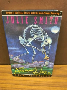The Axeman's Jazz von Julie Smith signiert, Erstausgabe HB Murder Mystery - Bild 1 von 5