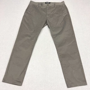 Under 510 Pants Mens 31x26 Gray Chino Straight Fit Casual Stretch - Picture 1 of 9
