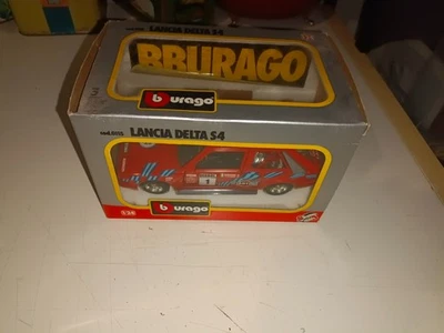 BBURAGO LANCIA DELTA S4 ROSSA SCALA 1:24 CON SCATOLA - Immagine 1 di 3