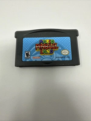 Mario Pinball Land (Nintendo Game Boy Advance, 2004) PROBADO Y FUNCIONANDO Foto 1 de 2