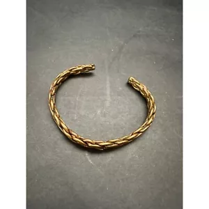 Bracciale in rame intrecciato intrecciato - Foto 1 di 4