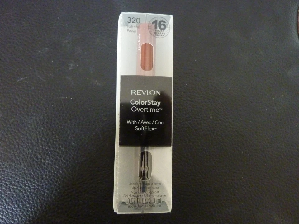Revlon ColorStay Overtime Lipcolor - FAITHFUL FAWN  #320 - Brand New / Boxed - Image 1 of 1