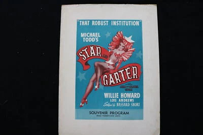 PROGRAMA ESTRELLA Y LIGA DE MICHAEL TODD'S AÑOS 40 - WILLIE HOWARD - K 2287 Foto 1 de 4