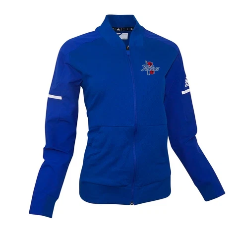Tulsa Golden Hurricane NCAA Women's 2018 Sideline Blue Squad Bomber Jacket Cover