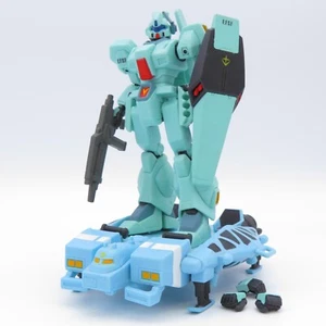 Gundam Figure - RGM-89 Jegan & Base Jabber Lot - Bandai MSIA 4" Anime Vtg - Picture 1 of 8