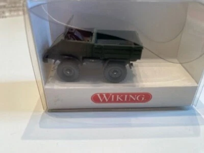 Wiking 696 15 22 Unimog 411 " Bundeswehr Grün mit OVP 1:87 HO - Bild 1 von 2