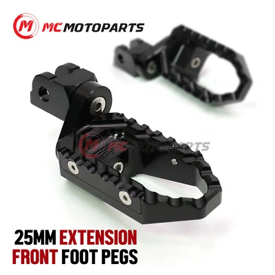 1英寸可调节前宽脚钉适用于铃木 Hayabusa GSXS1000 F GXS125 — 第 1/4 张图片