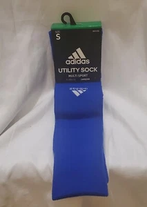 Adidas Utility Multi Sport Socks Adult S Team Royal Blue Climalite Compression - Picture 1 of 1