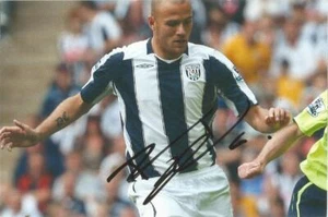 WEST BROM: ROMAN BEDNAR SIGNED 6x4 ACTION PHOTO+COA - Picture 1 of 1