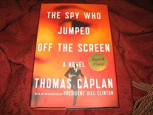 The Spy Who Jumped off the Screen by Thomas Caplan (2012, Hardcover) SIGNED 1STP - Picture 1 of 8
