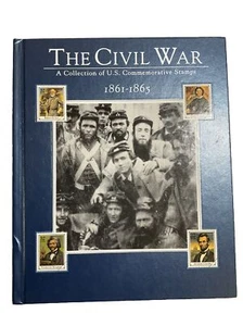The Civil War A Collection Of U.S. Commemorative Stamps And Book 1861-1865  - Picture 1 of 3