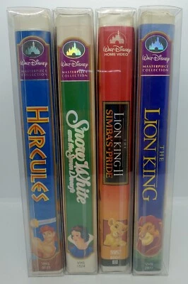 Vintage LOT of 4 Walt Disney Classics (VHS) Lion King II Snow White Hercules! 🦁 - Image 1 of 4