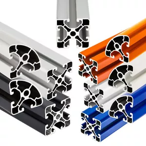 Aluprofil 40x40 Alu Profil Aluminium Konstruktionsprofil Nut 8 Systemprofil 4040 - Bild 1 von 12