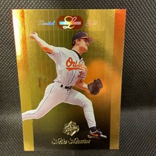 🔥1996 Leaf Limited Gold Mike Mussina #30 HOF Hard To Find Orioles Yankees