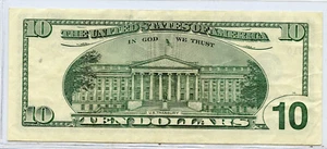 2003 US $10.00 FDR STAR NOTE, KANSAS PRINT, LOW SERIAL NUMBER, AMERICANA - Picture 1 of 2