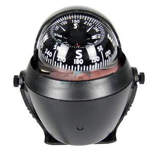 Marine Boat Navigation Compass LED Light for Sail Ship Vehicle Car Black - Picture 1 of 4