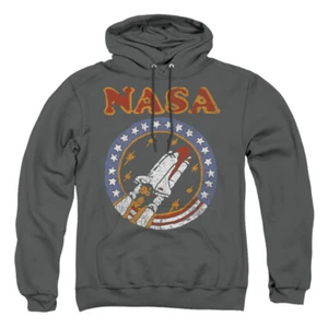NASA "Retro Shuttle" Pullover Sudadera con Capucha, Sudadera o Camiseta Manga Larga - Imagen 1 de 9