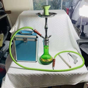 20" 1 Hose Junior Hookah Shisha Hooka Shisha Pipe Glass - Picture 1 of 12
