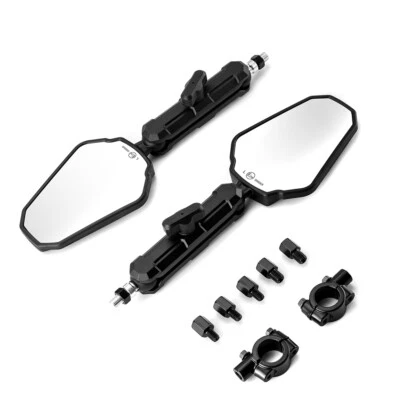 Motorcycle Rearview Mirror Set 10mm 8mm Mount For KTM 390 1290 790 890 - Image 1 of 4
