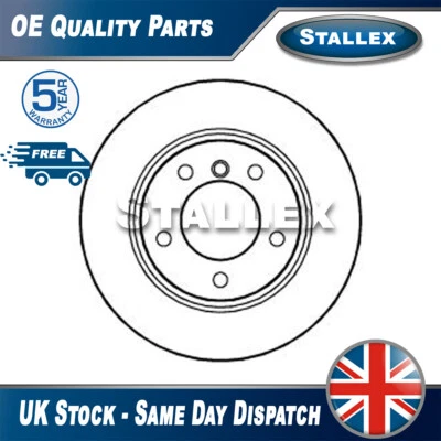 Stallex Front Brake Disc Fits BMW 3 Series 2004-2013 1 Series 2007-2013 - Image 1 of 4
