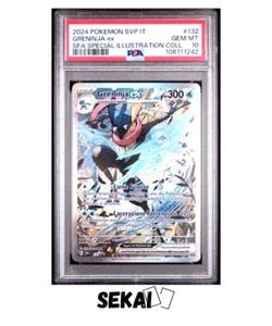 POKEMON PSA 10 GRENINJA EX SVP 132 PROMO COLLEZIONE SEGRETO FIABESCO GEM MINT IT - Imagen 1 de 3