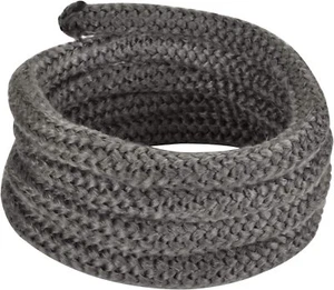 Wood Stove Door Gasket Kit (1" X 72" Rope) Replacement for Fireplace Doors - Picture 1 of 7