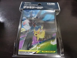 64 sheets  Pokemon card Deck Shield SM9 Tag Bolt Pikachu & Zekrom Japanese - Picture 1 of 1