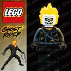 ⭐ LEGO Ghost Rider Minifigure sh267 Marvel Johnathon Johnny Blaze 76058