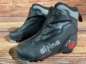 Alpina T5jr Kids Nordic Cross Country Ski Boots Size EU29 U11 NNN A-1120 - Picture 1 of 6