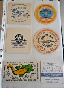 VINTAGE 1980s 6 X AUSTRALIAN LOCAL COUNTRY & STATE AIRLINES  THE FUN DAYS - Bild 1 von 4