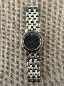 Orologio CITIZEN ELEGANCE DONNA anni 80 L 3220-325311 Y0 470404 tono oro argento vintage - Foto 1 di 6