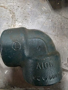 1/2" Pipe Elbow 6000 PSI Forged - Picture 1 of 1
