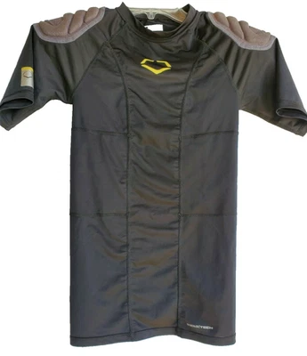 Camisa protectora atlética acolchada EvoShield HybridPro Swag Tech béisbol fútbol Foto 1 de 4