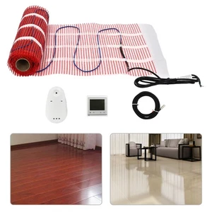 120V Smart Heat Mat Kit Floor Heating System Heating Floor Mat 4*0.5m - Picture 1 of 24