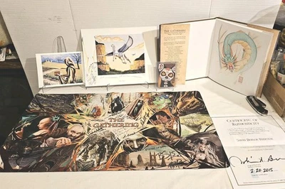 Magic The Gathering Reuniting Pioneering Of Magic Prototype Playmat/Book Signe🚨 - Image 1 of 4